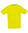 11939 Sporty SOL'S Sporty Performance T-Shirt Neon Yellow colour image